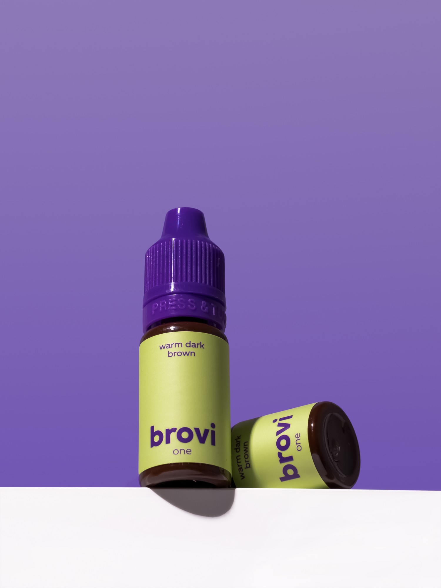 BROVI წარბის პიგმენტი  warm dark brown